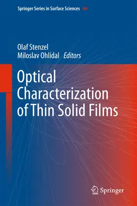 Stenzel / Ohlídal | Optical Characterization of Thin Solid Films | E-Book | sack.de