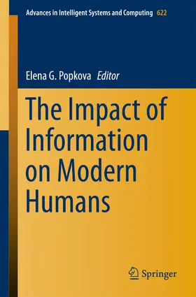Popkova |  The Impact of Information on Modern Humans | eBook | Sack Fachmedien