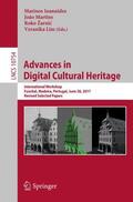 Ioannides / Lim / Martins |  Advances in Digital Cultural Heritage | Buch |  Sack Fachmedien