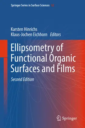 Hinrichs / Eichhorn |  Ellipsometry of Functional Organic Surfaces and Films | eBook | Sack Fachmedien