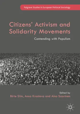 Siim / Krasteva / Saarinen |  Citizens' Activism and Solidarity Movements | eBook | Sack Fachmedien
