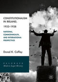 Coffey |  Constitutionalism in Ireland, 1932–1938 | eBook | Sack Fachmedien