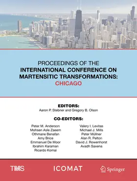 Stebner / Olson | Proceedings of the International Conference on Martensitic Transformations: Chicago | E-Book | www.sack.de