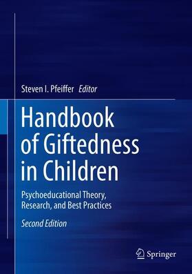 Pfeiffer | Handbook of Giftedness in Children | Buch | 978-3-319-77003-1 | sack.de