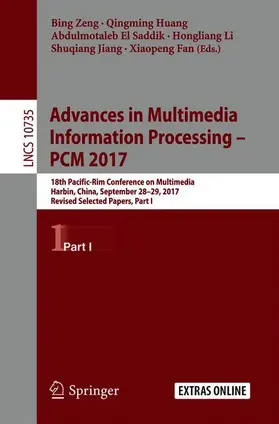 Zeng / Huang / Fan |  Advances in Multimedia Information Processing - PCM 2017 | Buch |  Sack Fachmedien