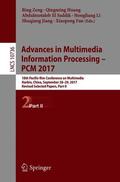Zeng / Huang / Fan |  Advances in Multimedia Information Processing ¿ PCM 2017 | Buch |  Sack Fachmedien