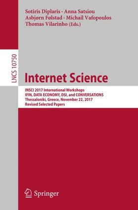 Diplaris / Satsiou / Vilarinho |  Internet Science | Buch |  Sack Fachmedien
