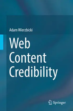 Wierzbicki |  Web Content Credibility | Buch |  Sack Fachmedien