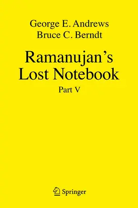 Berndt / Andrews |  Ramanujan's Lost Notebook | Buch |  Sack Fachmedien