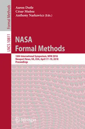 Dutle / Muñoz / Narkawicz |  NASA Formal Methods | eBook | Sack Fachmedien