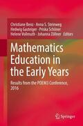 Benz / Steinweg / Zöllner |  Mathematics Education in the Early Years | Buch |  Sack Fachmedien
