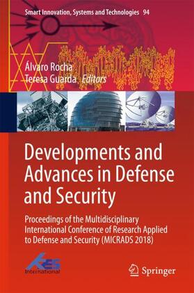 Guarda / Rocha |  Developments and Advances in Defense and Security | Buch |  Sack Fachmedien