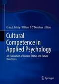 O'Donohue / Frisby |  Cultural Competence in Applied Psychology | Buch |  Sack Fachmedien