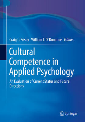 Frisby / O'Donohue | Cultural Competence in Applied Psychology | E-Book | sack.de