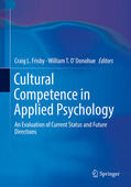 Frisby / O'Donohue |  Cultural Competence in Applied Psychology | eBook | Sack Fachmedien