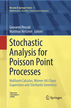 Reitzner / Peccati |  Stochastic Analysis for Poisson Point Processes | Buch |  Sack Fachmedien