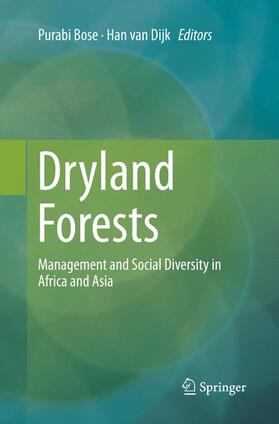 van Dijk / Bose | Dryland Forests | Buch | 978-3-319-79275-0 | sack.de