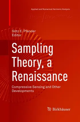 Pfander |  Sampling Theory, a Renaissance | Buch |  Sack Fachmedien