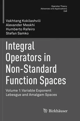 Kokilashvili / Samko / Meskhi | Integral Operators in Non-Standard Function Spaces | Buch | 978-3-319-79325-2 | sack.de