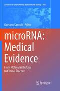 Santulli |  microRNA: Medical Evidence | Buch |  Sack Fachmedien