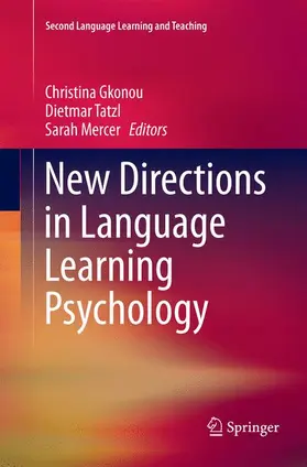 Gkonou / Mercer / Tatzl |  New Directions in Language Learning Psychology | Buch |  Sack Fachmedien