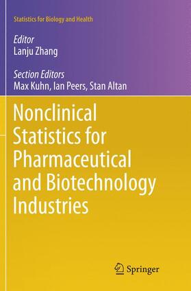 Zhang | Nonclinical Statistics for Pharmaceutical and Biotechnology Industries | Buch | 978-3-319-79499-0 | sack.de