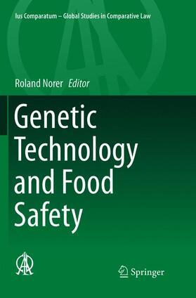 Norer | Genetic Technology and Food Safety | Buch | 978-3-319-79566-9 | sack.de