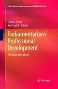 Coghill / Lewis |  Parliamentarians¿ Professional Development | Buch |  Sack Fachmedien