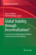 Grambow / Wilderer |  Global Stability through Decentralization? | Buch |  Sack Fachmedien