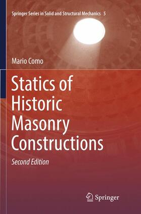 Como | Statics of Historic Masonry Constructions | Buch | 978-3-319-79644-4 | sack.de