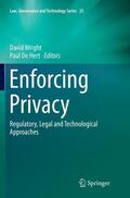 De Hert / Wright |  Enforcing Privacy | Buch |  Sack Fachmedien