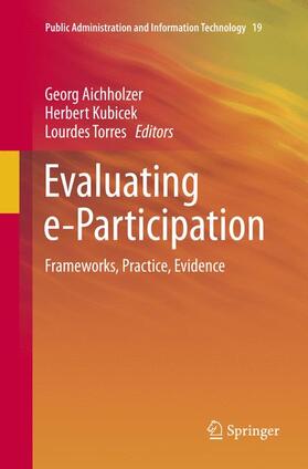 Aichholzer / Torres / Kubicek | Evaluating e-Participation | Buch | sack.de