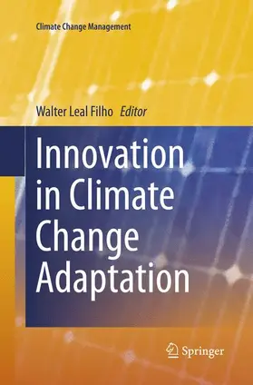 Leal |  Innovation in Climate Change Adaptation | Buch |  Sack Fachmedien