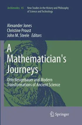 Jones / Proust / Steele |  A Mathematician's Journeys | Buch |  Sack Fachmedien