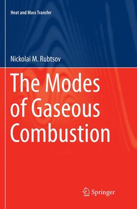 Rubtsov | The Modes of Gaseous Combustion | Buch | 978-3-319-79861-5 | sack.de
