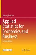 Özdemir |  Applied Statistics for Economics and Business | Buch |  Sack Fachmedien