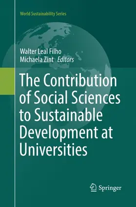 Leal Filho / Zint |  The Contribution of Social Sciences to Sustainable Development at Universities | Buch |  Sack Fachmedien