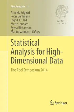 Frigessi / Bühlmann / Vannucci |  Statistical Analysis for High-Dimensional Data | Buch |  Sack Fachmedien