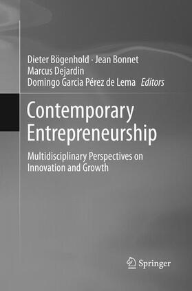 Bögenhold / Garcia Pérez de Lema / Bonnet | Contemporary Entrepreneurship | Buch | 978-3-319-80279-4 | sack.de