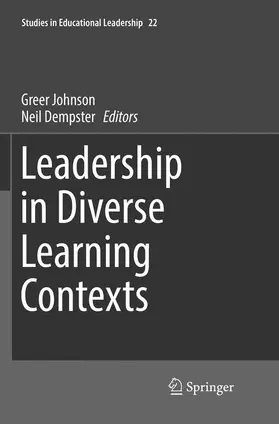 Dempster / Johnson |  Leadership in Diverse Learning Contexts | Buch |  Sack Fachmedien