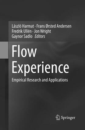 Harmat / Ørsted Andersen / Sadlo | Flow Experience | Buch | 978-3-319-80393-7 | sack.de