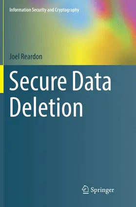 Reardon |  Secure Data Deletion | Buch |  Sack Fachmedien