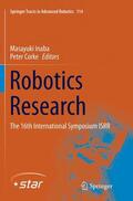 Corke / Inaba |  Robotics Research | Buch |  Sack Fachmedien