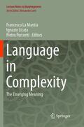 La Mantia / Perconti / Licata |  Language in Complexity | Buch |  Sack Fachmedien