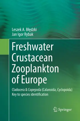 Rybak / Bledzki |  Freshwater Crustacean Zooplankton of Europe | Buch |  Sack Fachmedien