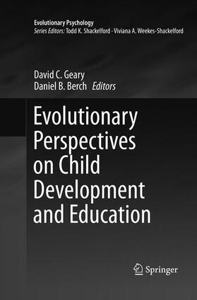 Berch / Geary | Evolutionary Perspectives on Child Development and Education | Buch | 978-3-319-80699-0 | sack.de