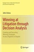 Celona |  Winning at Litigation through Decision Analysis | Buch |  Sack Fachmedien