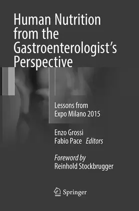 Grossi / Pace |  Human Nutrition from the Gastroenterologist's Perspective | Buch |  Sack Fachmedien