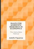 Figueroa |  Rules for Scientific Research in Economics | Buch |  Sack Fachmedien