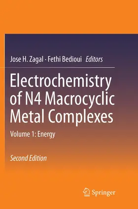 Zagal / Bedioui |  Electrochemistry of N4 Macrocyclic Metal Complexes | Buch |  Sack Fachmedien